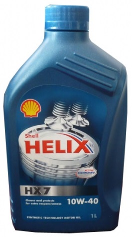 Масло моторное SHELL Helix HX7 10W-40 1л